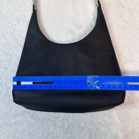 Vintage Nine West Black Triangular Shoulder Bag - Picture 6 of 11